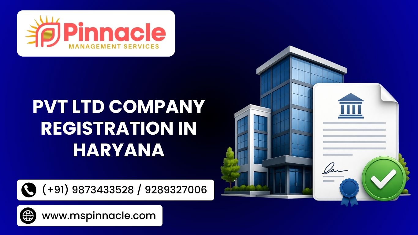 Pvt Ltd Company Registration in Haryana